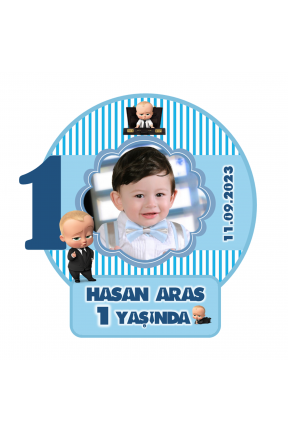 Patron Bebek Temalı kişiye özel magnet Patron Bebek Temalı kişiye özel magnet