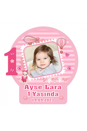 1 Yaş Kişiye Özel Doğum Günü Magnet 1 Yaş Kişiye Özel Doğum Günü Magnet