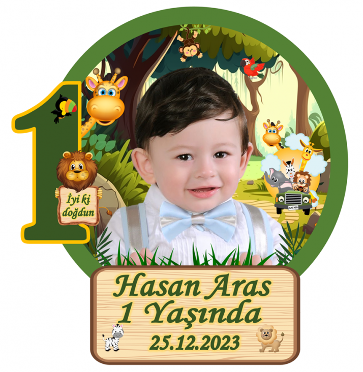 Safari Kişiye Özel Magnet Safari Kişiye Özel Magnet