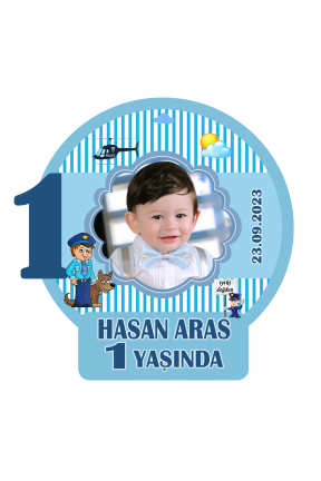 1 Yaş Kişiye Özel Doğum Günü Magnet Hediye 1 Yaş Kişiye Özel Doğum Günü Magnet Hediye