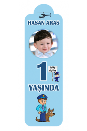 Kişiye Özel doğum günü kitap ayracı