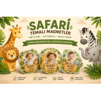 Safari Temalı Magnetler 