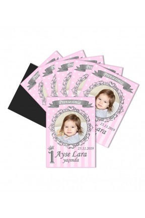 Prenses Kişiye Özel Doğum Günü Magnet Hediye Prenses Kişiye Özel Doğum Günü Magnet Hediye