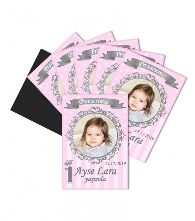 Prenses Kişiye Özel Doğum Günü Magnet Hediye Prenses Kişiye Özel Doğum Günü Magnet Hediye