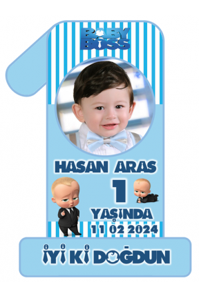 1 Şeklinde Patron Bebek Temalı Kişiye Özel Doğum Günü Magnet Hediye 1 Şeklinde Patron Bebek Temalı Kişiye Özel Doğum Günü Magnet Hediye