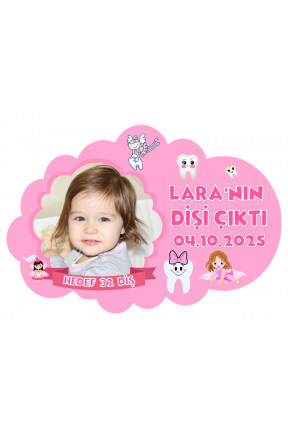 Kişiye Özel Diş Buğdayı Magnet 8x12cm Hediye 