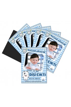 Kişiye Özel Diş Buğdayı Magnet Hediye 3