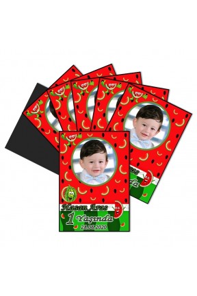 Karpuz Temalı Kişiye Özel Doğum Günü Magnet Hediye Karpuz Temalı Kişiye Özel Doğum Günü Magnet Hediye