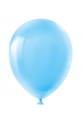 Mavi BALON METALİK DÜZ 12 İNC 